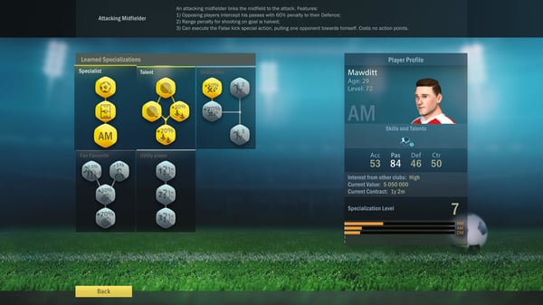 Miniatyrbillede 11 af 19: Toplitz Productions Football, Tactics & Glory Standard Nintendo Switch