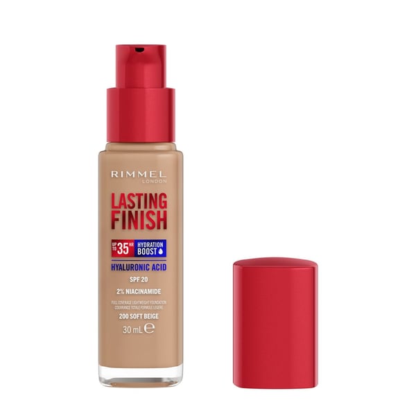 Rimmel Lasting Finish 35h 30 ml Pumppupullo Nestemäinen 200 Soft Beige