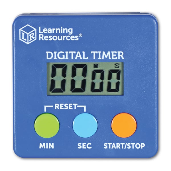 Miniatyrbild 1 av 4: Learning Resources LER4339 elektriska tidtagarur Blå Daglig timer