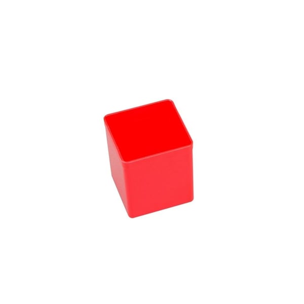Miniatyrbild 1 av 3: Allit EuroPlus Insert 63/1 Förvaringslåda Torg Polystyrol Röd