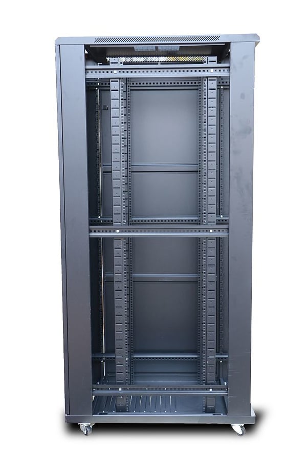 Extralink 42U 800X800 STANDING RACKMOUNT CABINET BLACK Fritstående reol Sort