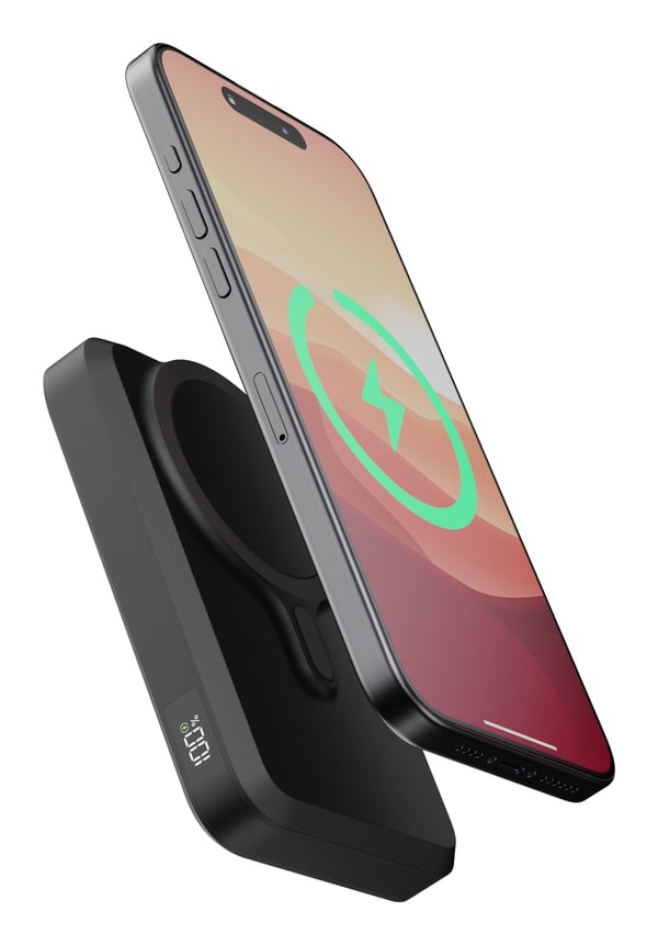 Xtorm FS5W101 powerbank Lithium polymer (LiPo) 10000 mAh Trådløs opladning Sort