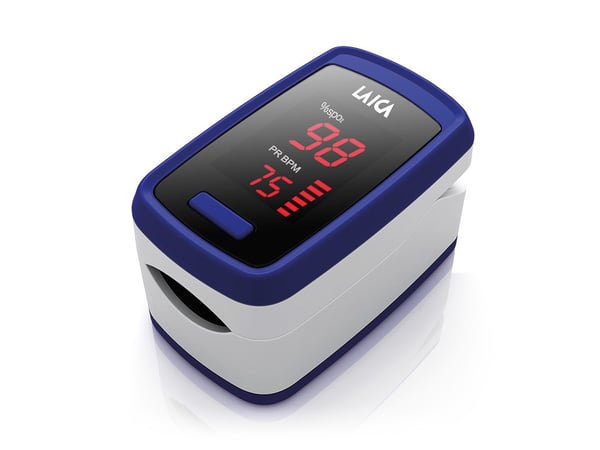 Laica EA1007 pulsoximeter Blå, Hvid