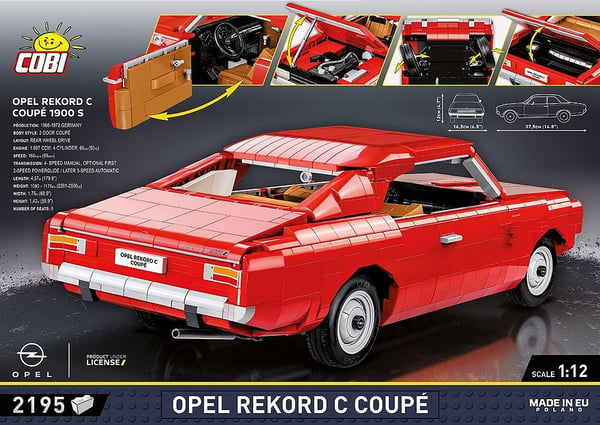 COBI Opel Rekord C Coupe