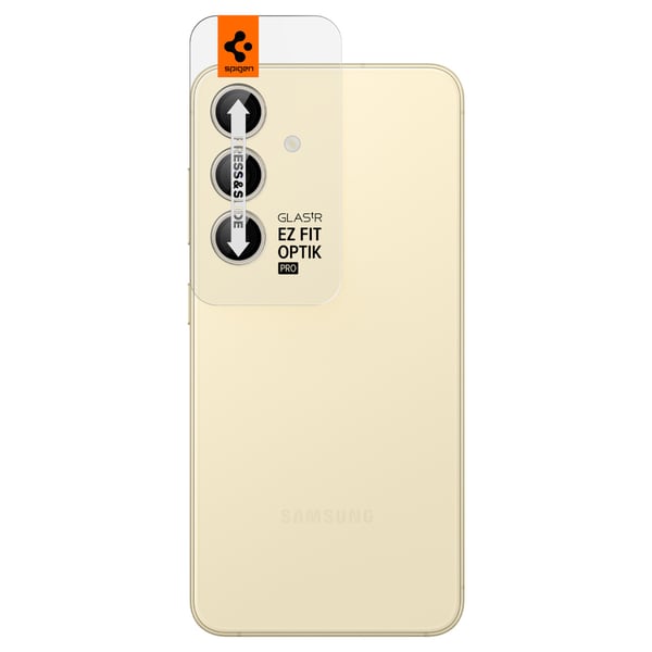 Pikkukuva 2 / 6: Spigen GLAS.tR EZ Fit Optik Pro Kameran linssisuoja Samsung 2 kpl