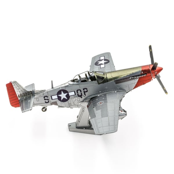 Pikkukuva 4 / 6: Metal Earth P-51D Mustang Sweet Arlene Pienoismallikiinteäsiipinen ilma-alus Kokoamispakkaus
