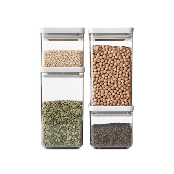 Miniatyrbillede 2 af 3: Brabantia Tasty+ Firkant Plast Grå, Transparent