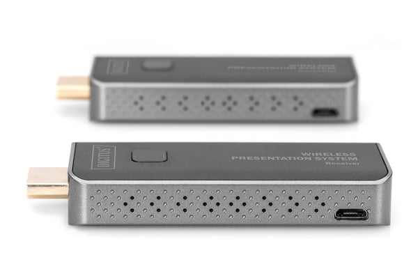 Digitus DS-55319 AV-signaalin jatkaja AV-lähetin ja -vastaanotin Musta