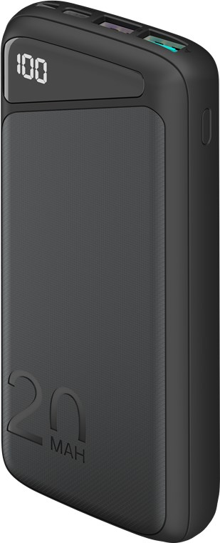 Goobay 53939 akku- ja paristolaturi Litium polymeeri (LiPo) 20000 mAh Musta