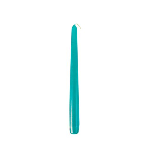 Papstar 81764 stearinljus Rund Turkos 50 styck