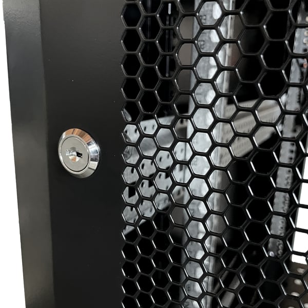 Phasak PHO 6132 stativ 32U Fritstående reol Sort