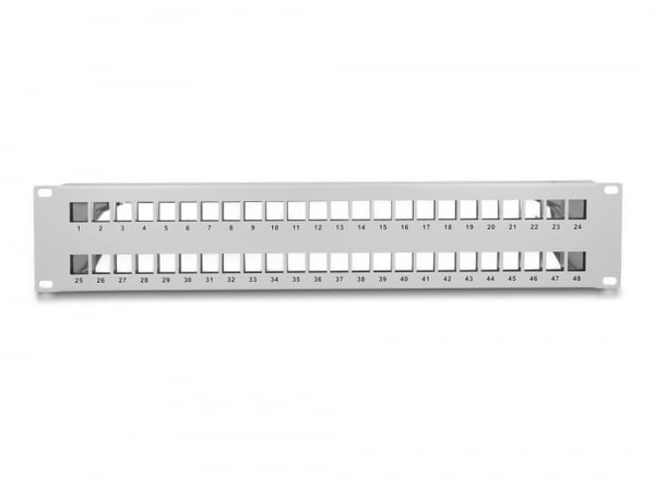 Miniatyrbild 3 av 5: DeLOCK 66879 patchpaneler 2U