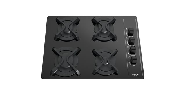 Teka GBC 64003 KBA Svart Inbyggd 60 cm Gas 4 zone(s)