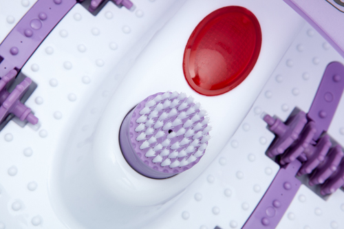 Miniatyrbillede 7 af 7: Mesko Home MS 2152 fodbad 75 W Violet, Hvid