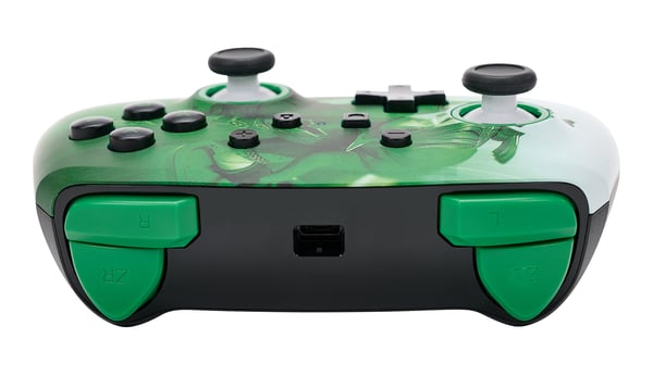 Miniatyrbillede 9 af 13: PowerA 1516984-01 spil-controller Grøn, Hvid USB Gamepad Analog Nintendo Switch