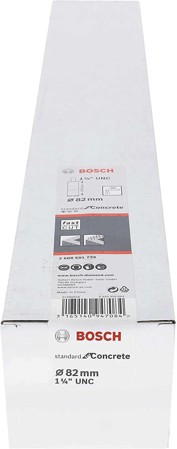Pikkukuva 4 / 5: BOSCH TIMANTTIKRUUNU FI= 82 x 450mm KIINNIKE 1-1/4\"