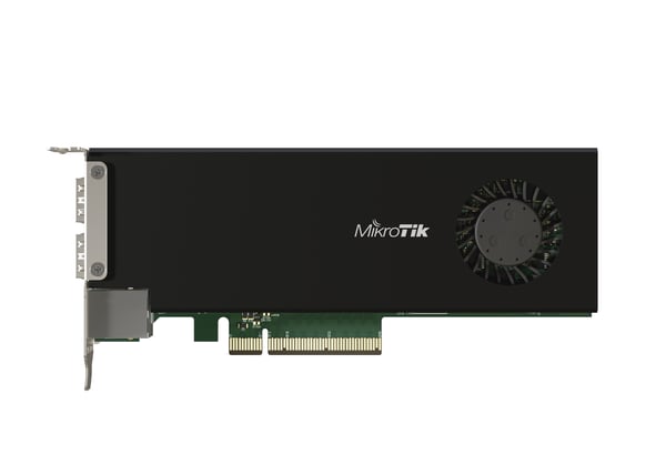 Miniatyrbild 4 av 5: Mikrotik CCR2004-1G-2XS-PCIe Intern Ethernet / Fiber