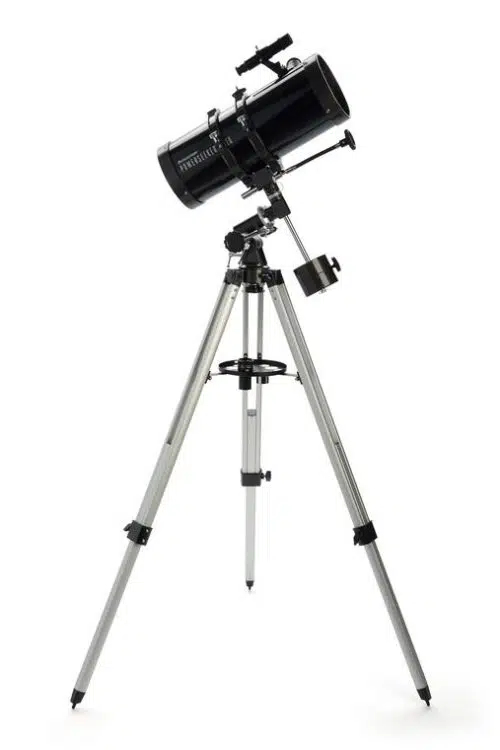Celestron PowerSeeker 127EQ-MotorDrive Reflektor 329x Sort