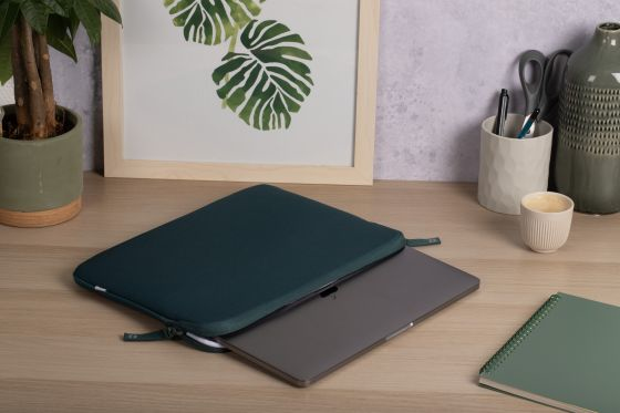 MW MW-410160 taske og etui til laptop 33 cm (13") Grøn, Hvid