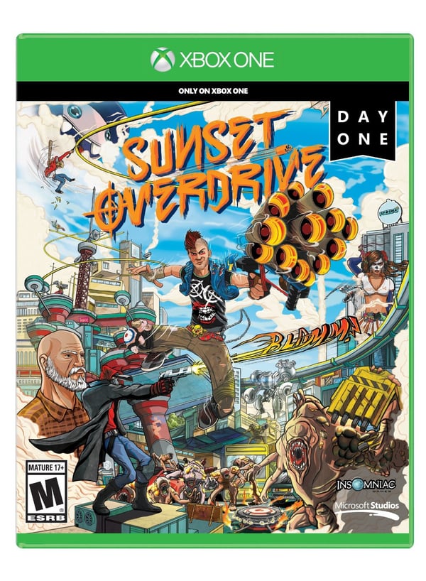 Microsoft Sunset Overdrive Day One, Xbox One Englanti
