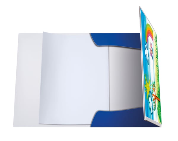 Pelikan 240406 folder Blå, Hvid A4
