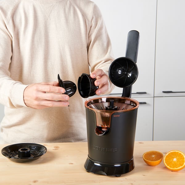 Miniatyrbillede 11 af 13: Taurus Easy Press 600 Frugtpresser 600 W Sort, Brun