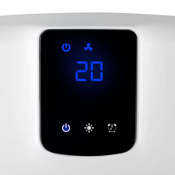 Miniatyrbillede 4 af 9: Orbegozo FB 2200 Indendørs Sort, Hvid 2000 W Blæser med elektrisk områdevarmer