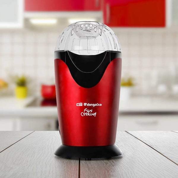 Orbegozo PA 4300 popcornmaskine Rød 3 min. 1000 W
