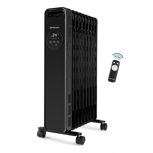 Orbegozo RAD 2010 Sisätila Musta 2000 W Öljysähkölämmitin