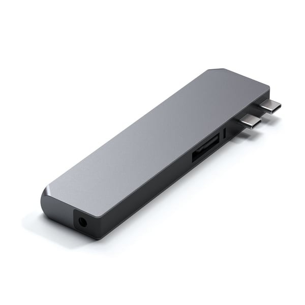 Miniatyrbillede 2 af 4: Satechi ST-UCPHMXM dockingstation 2 x USB 3.2 Gen 2 (3.1 Gen 2) Type-C Grå