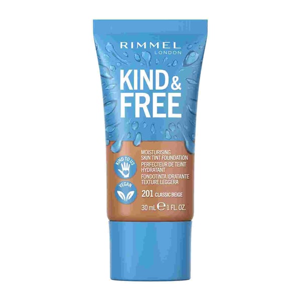 Miniatyrbillede 1 af 4: Rimmel Kind & Free 30 ml Rør Creme 201 Classic Beige