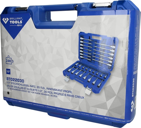 Brilliant Tools BT691010 tekninen työkalusetti 30 työkalua