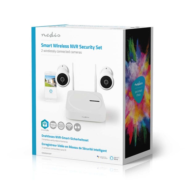 SMARTLIFE VIDEOVALVONTA 2XK / NEDIS SLNVR201CWT WS SLNVR201CWT