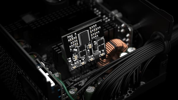 Fractal Design Anode enhed til strømforsyning 650 W 20+4 pin ATX ATX Sort