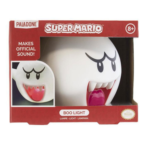 Pikkukuva 2 / 3: Paladone Super Mario Boo with Sound Kylpyhuoneen yövalo