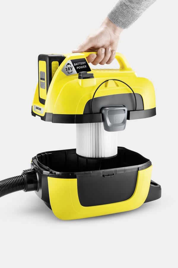Miniatyrbild 5 av 8: Kärcher 1.198-301.0 dammsugare 7 l Cylinderdammsugare Torr 230 W Dammpåse