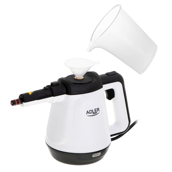 Adler AD 7038 höyrypesuri Kannettava höyrypesuri 0,45 L 2000 W Musta, Valkoinen