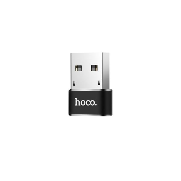Miniatyrbild 3 av 6: Hoco UA6 USB-A/Type-C Svart