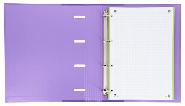 Pikkukuva 6 / 12: Oxford Europeanbinder rengaskansio A4+ Valikoidut värit