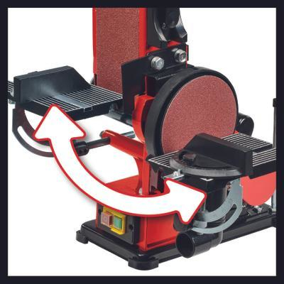 Miniatyrbillede 2 af 13: Einhell TC-US 380 300 W Bælte-/disksliber