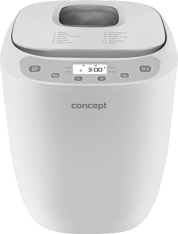 Concept PC5520 brödbakningsmaskin 550 W Vit
