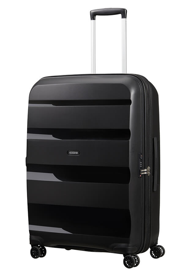 Pikkukuva 4 / 9: American Tourister BON AIR DLX Vaunu Kova kuori Musta 104 L Polypropeeni (PP)