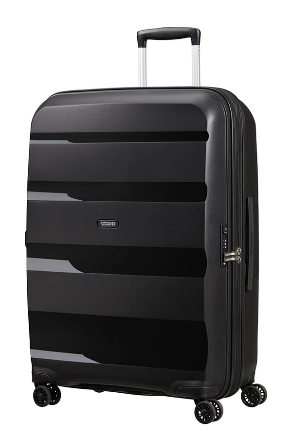 Pikkukuva 1 / 9: American Tourister BON AIR DLX Vaunu Kova kuori Musta 104 L Polypropeeni (PP)