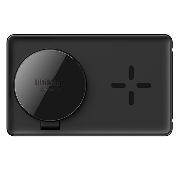 4smarts UltiMag Trident Kuulokkeet, Älypuhelin, Älykello Musta USB Langaton lataaminen Pikalataus Sisätila