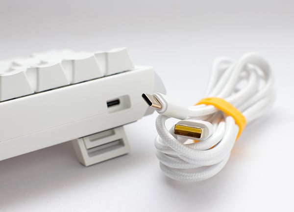 Miniatyrbillede 5 af 10: Ducky One 3 SF tastatur Spil USB Spansk Hvid