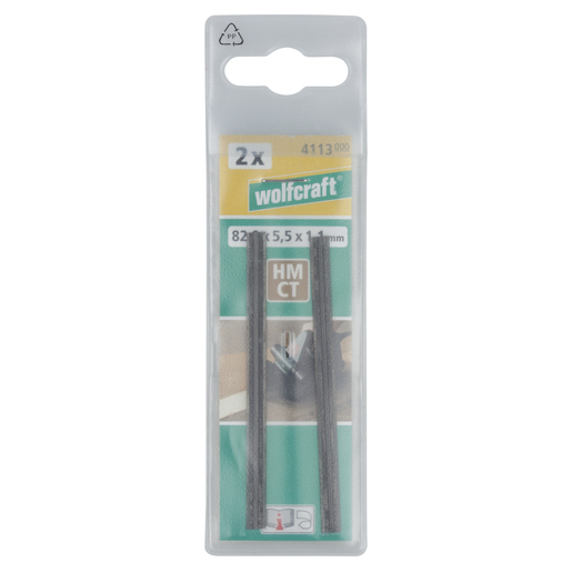 Pikkukuva 2 / 4: wolfcraft GmbH 4113000 höyläterä 2 kpl 82 mm 5,5 mm