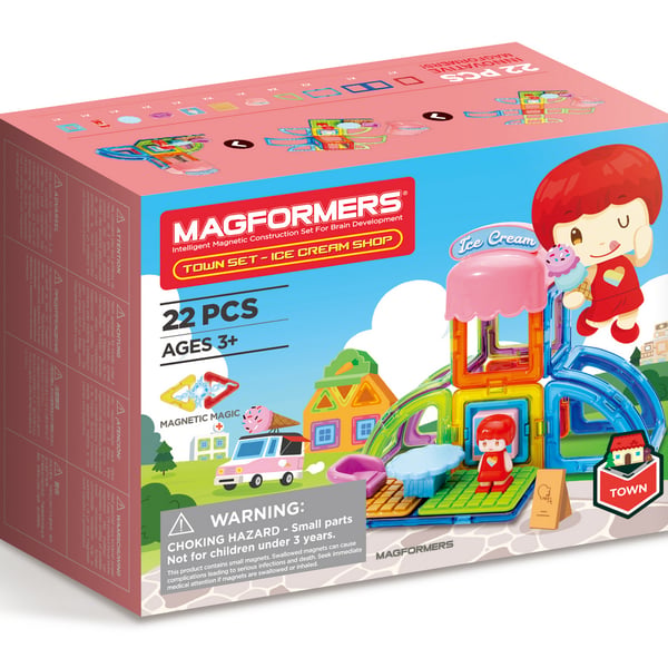 MAGFORMERS MAGFORMERS TOWN SET - IS