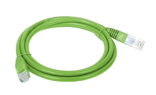 Alantec KKU5ZIE5 netværkskabel Grøn 0,5 m Cat5e U/UTP (UTP)