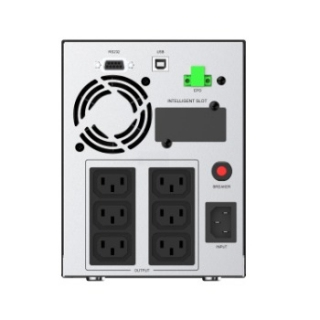 Atlantis Land A03-HP4003P UPS-enhed Interaktivt indgangsstik 3 kVA 2100 W 6 AC stikkontakt(er)