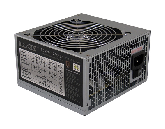 LC-Power LC420-12 V2.31 enhed til strømforsyning 350 W 20+4 pin ATX ATX Grå
